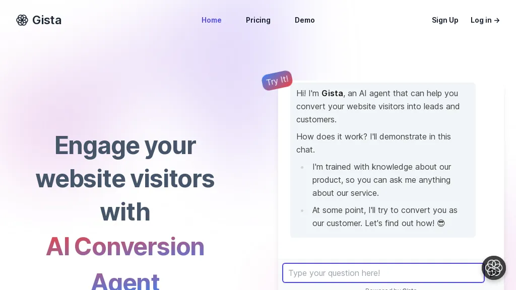 Gista -  top AI tools