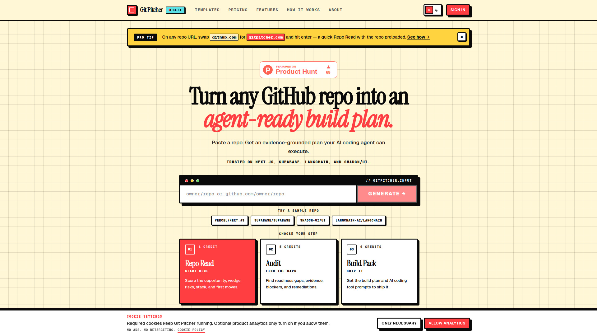 Git Pitcher