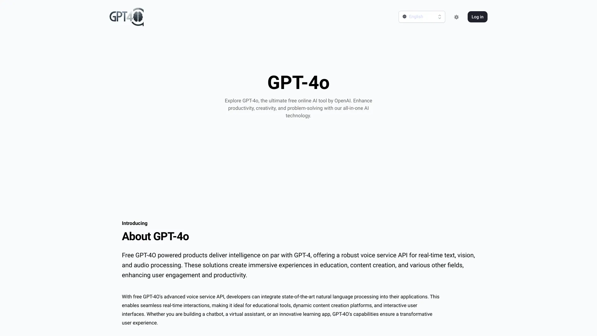 GPT-4o Klicken Sie zum Starten