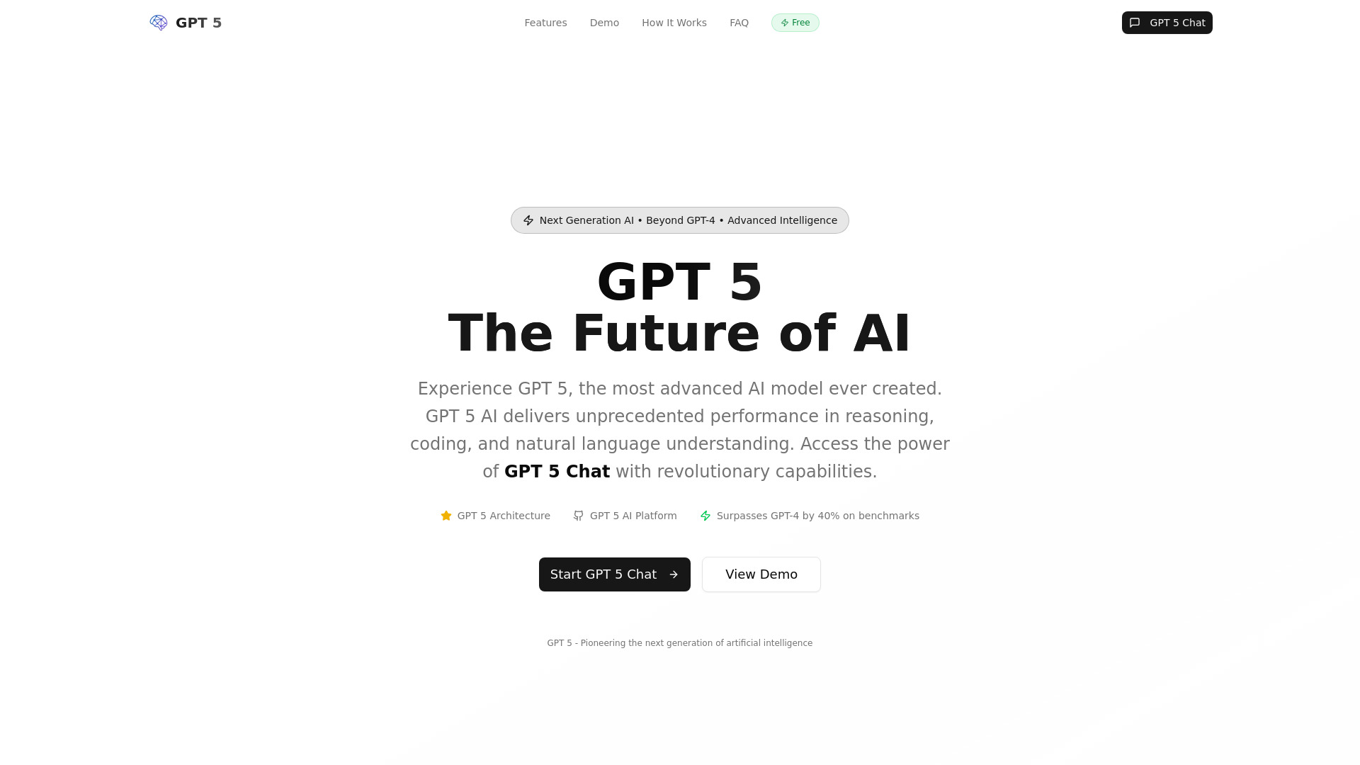 GPT 5 AI