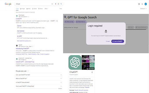 用于 Google 搜索的 GPT