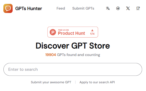 GPTs Hunter – Entdecken Sie den GPT Store
