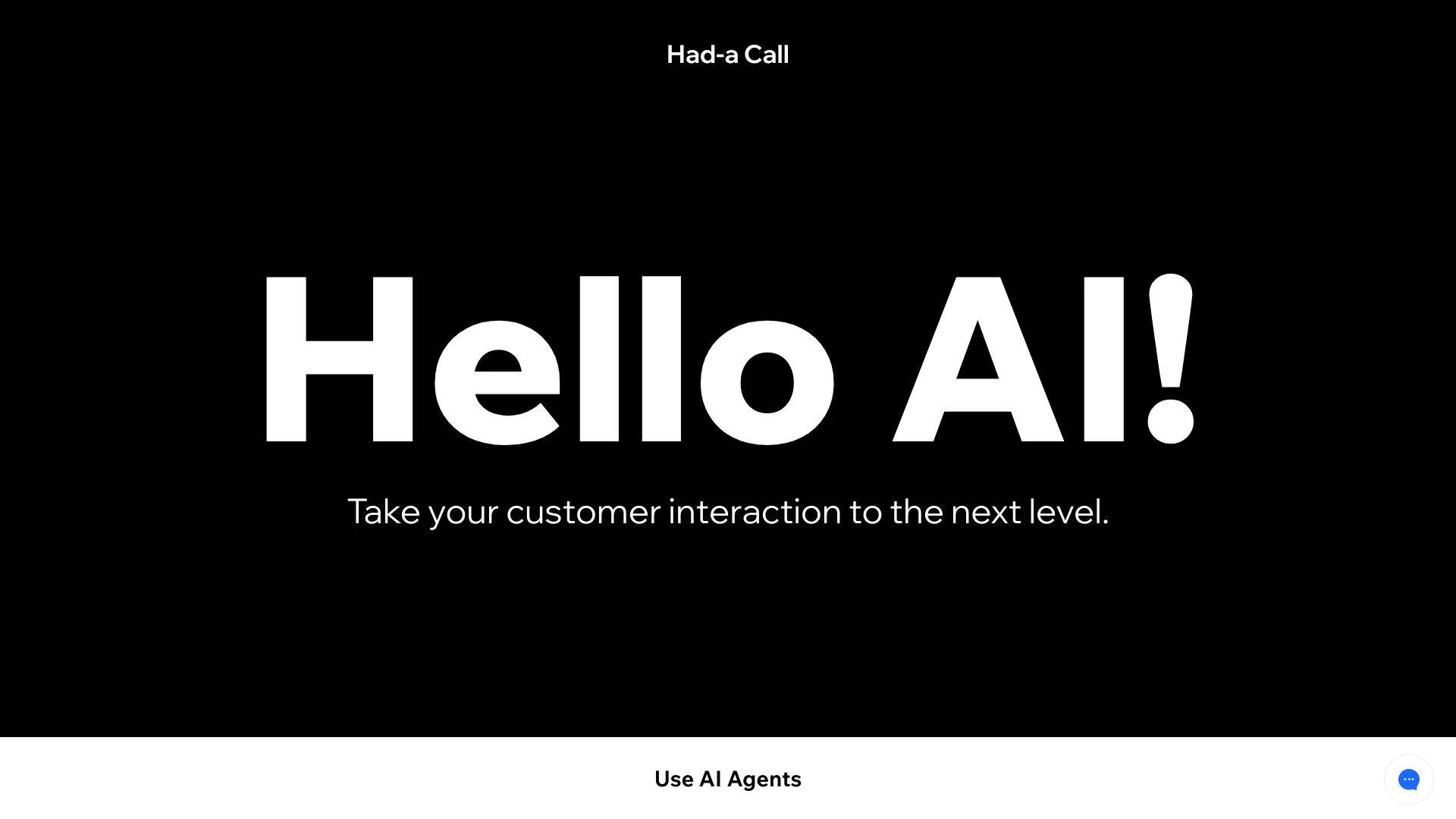 Had-a Call | AI Calling Platform