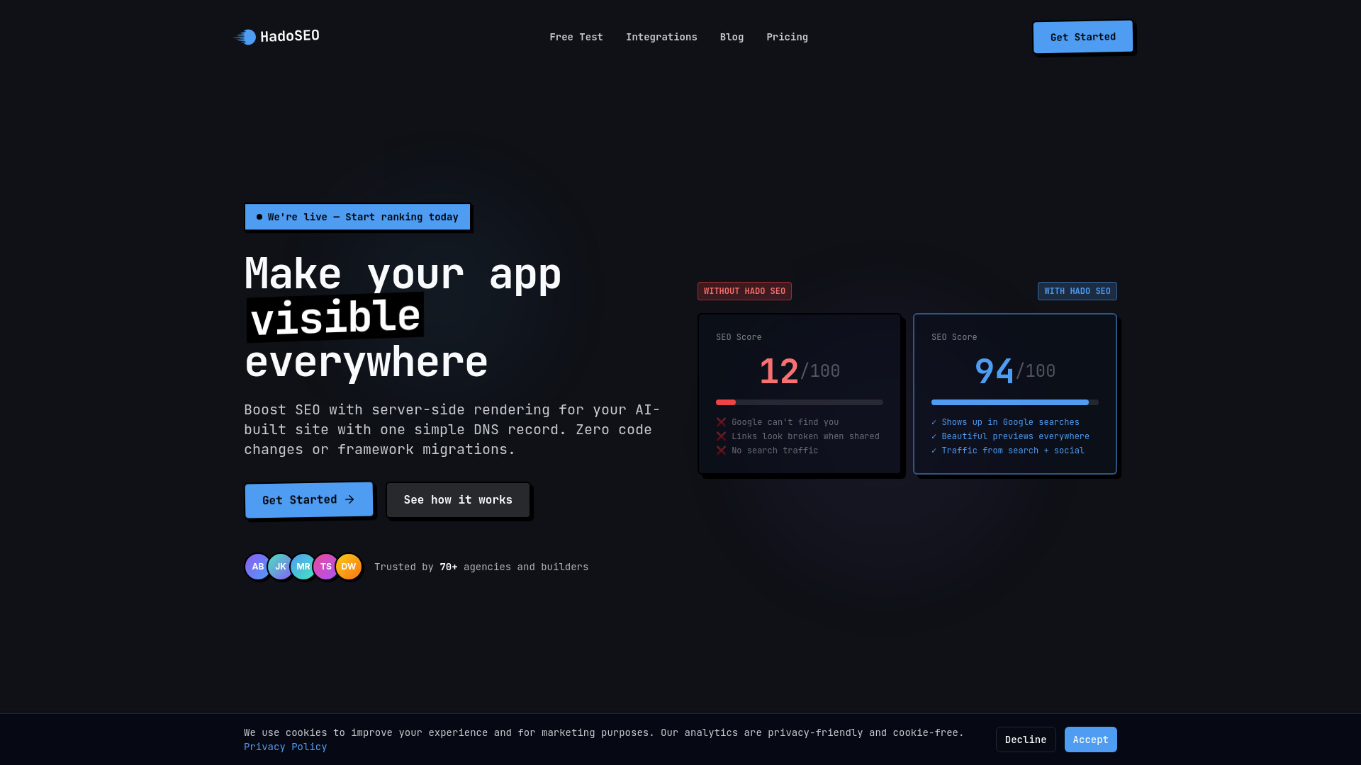 هادو سيو | Rerender.io البديل