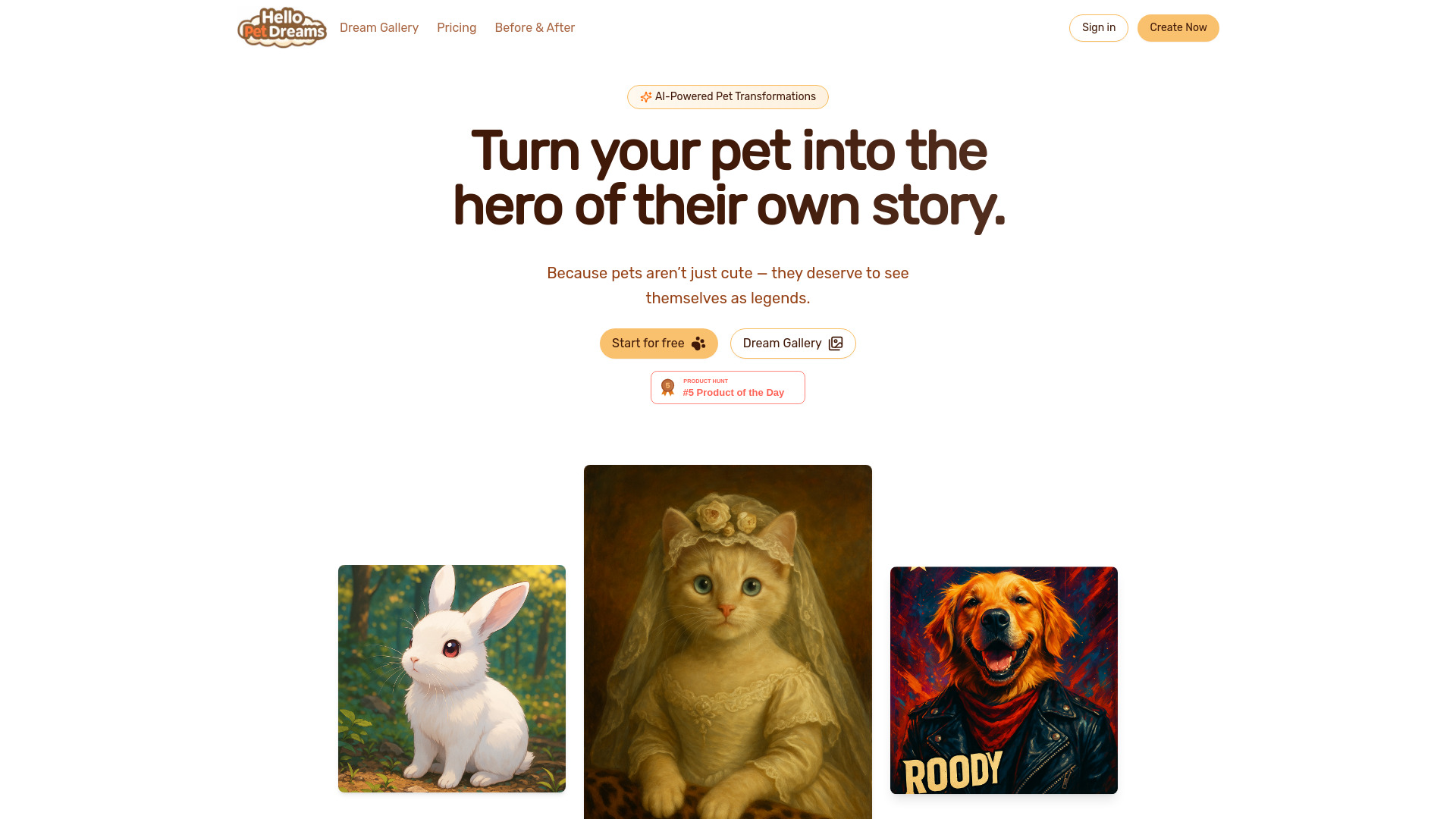 Hallo Pet Dreams