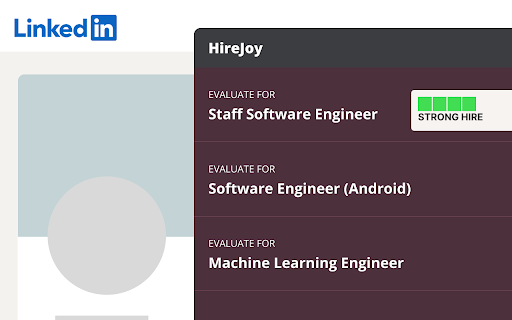 HireJoy - AI copilot for reviewing resumes