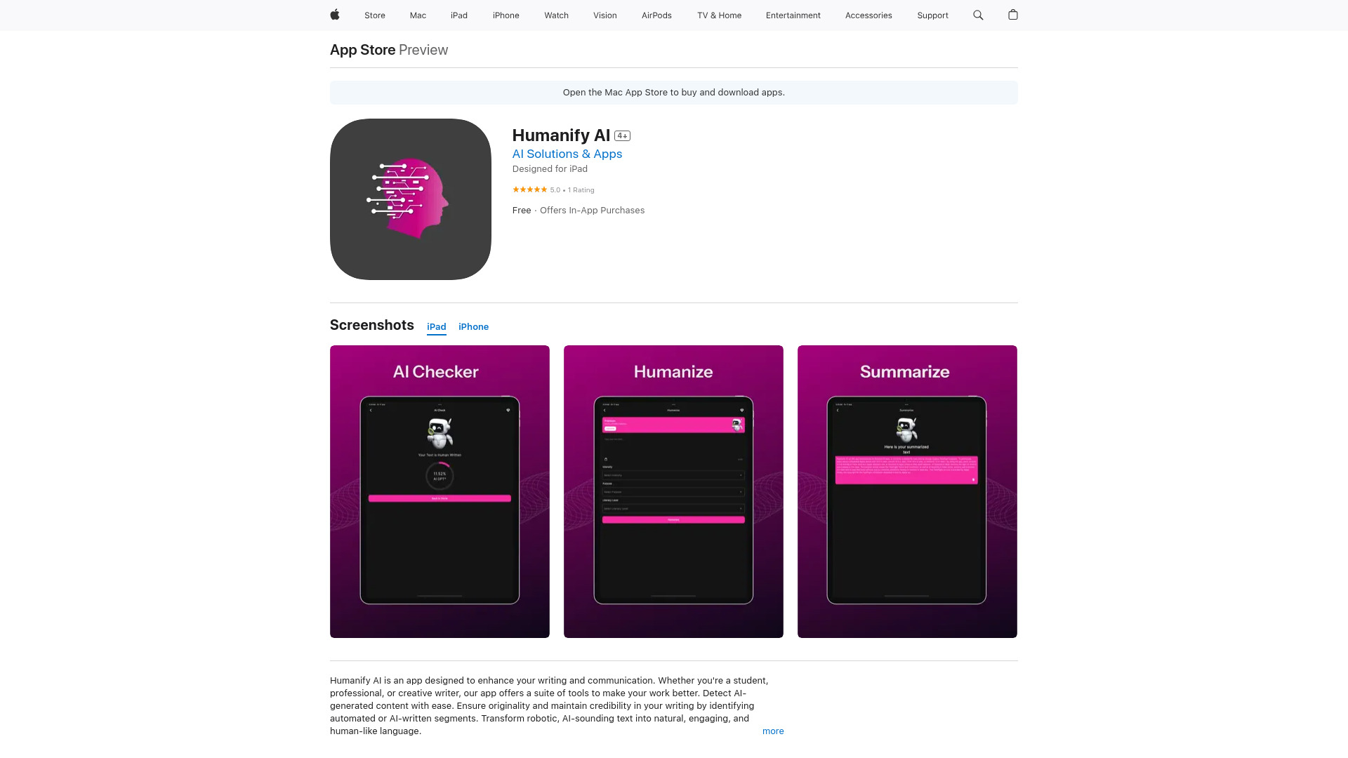 Humanify AI - Detect AI, Humanize