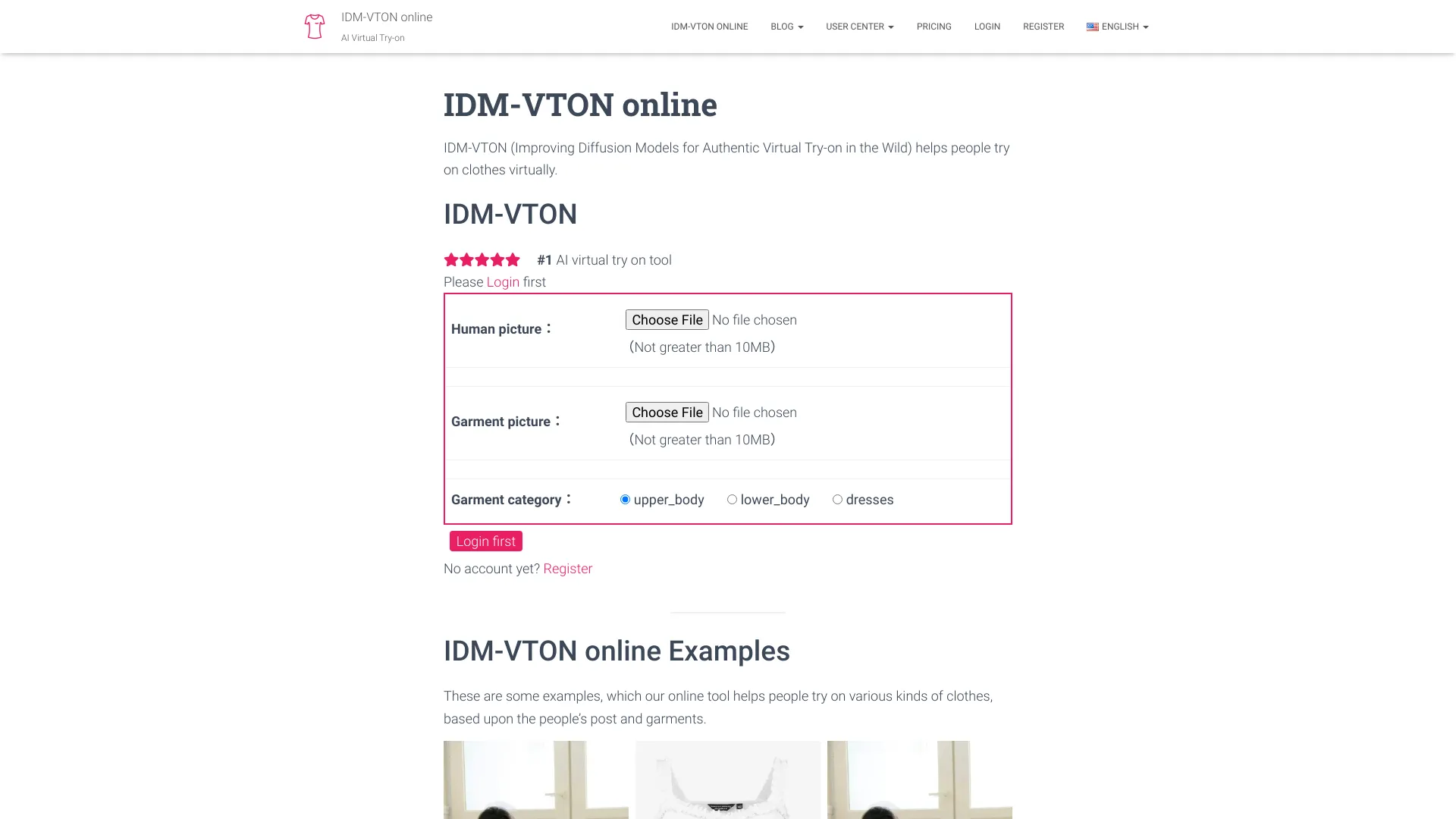 IDM-VTON on-line