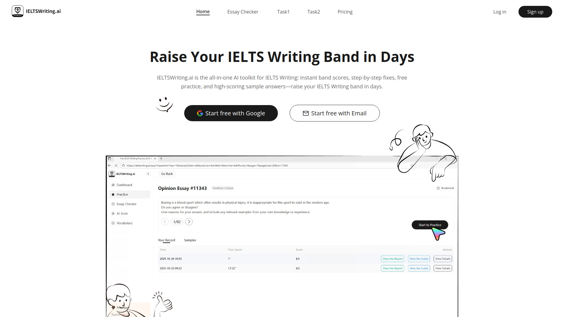 IELTS Writing AI