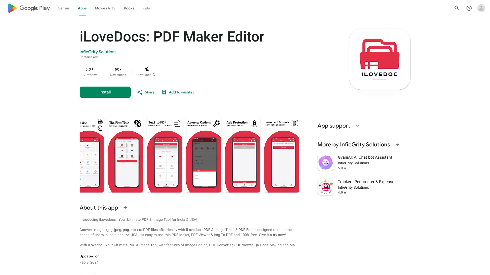 iLoveDocs: PDF Maker-Editor