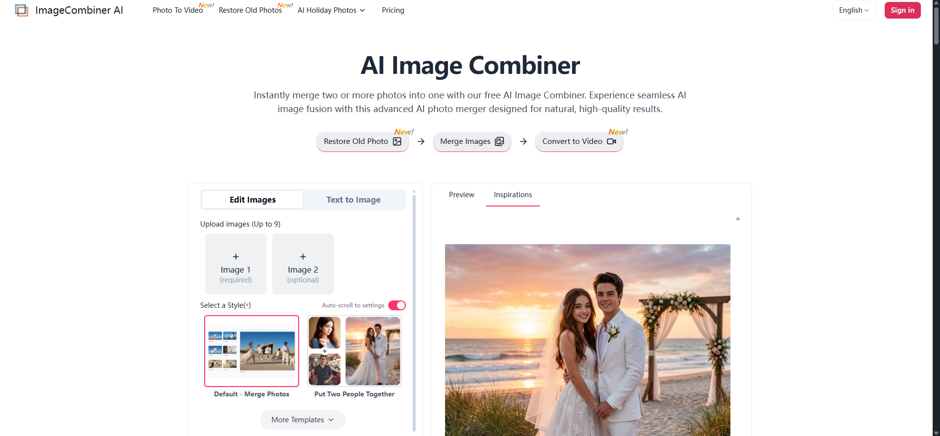 图像组合器人工智能