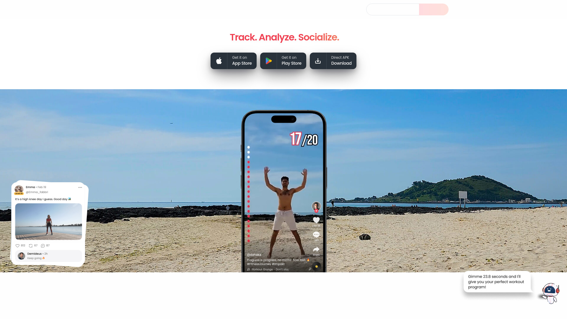 Impakt: AI Based Social Fitness