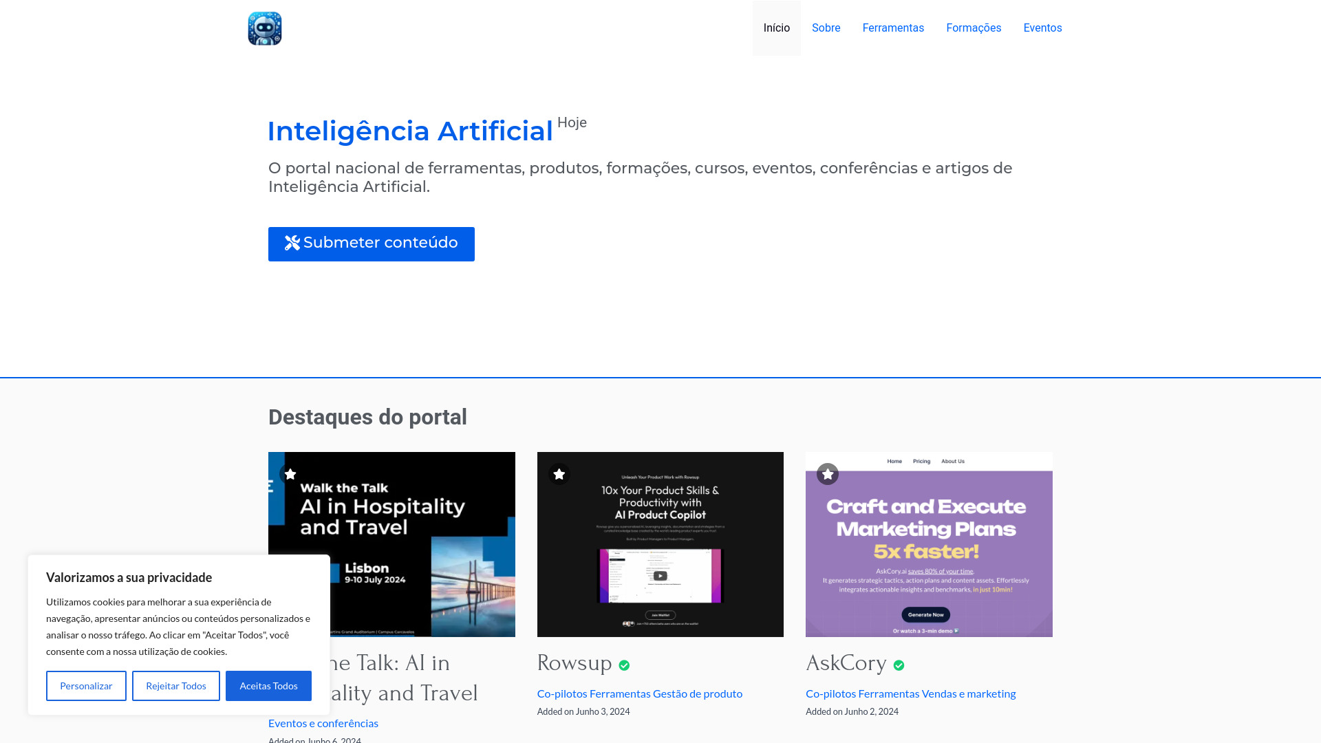 La inteligencia artificial hoy