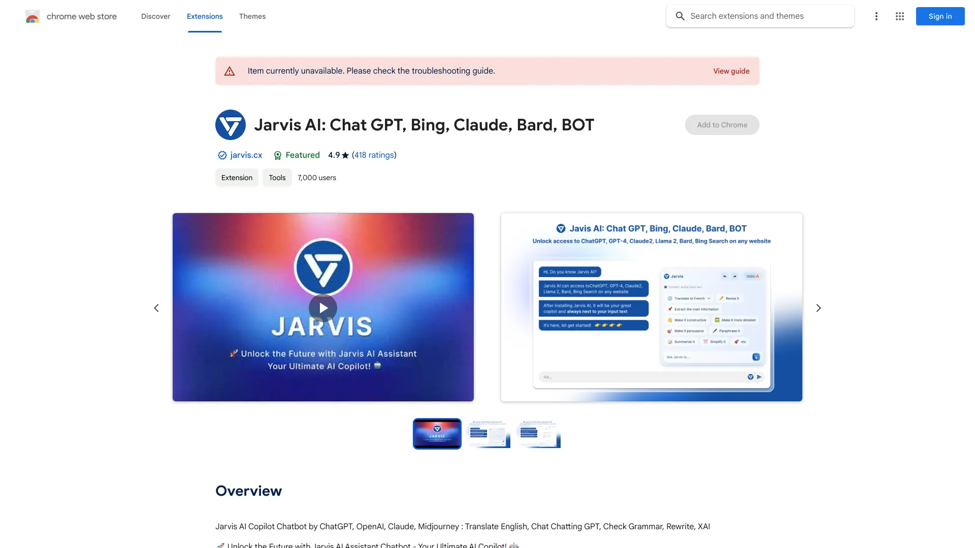 Jarvis AI: Chat GPT, Bing, Claude, Bard, BOT — последняя информация о  продукте, последние цены и опции. 2024 - GptDemo.Net