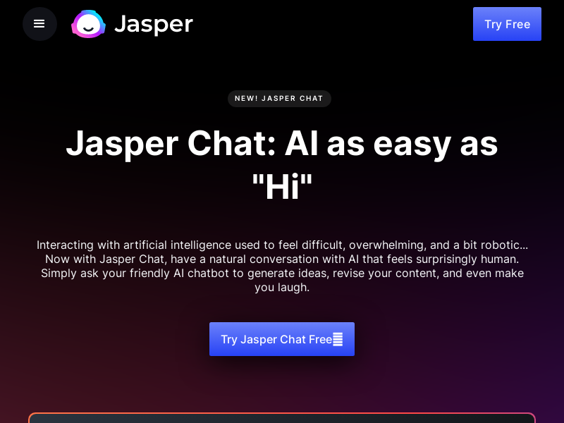 Jasper Chat