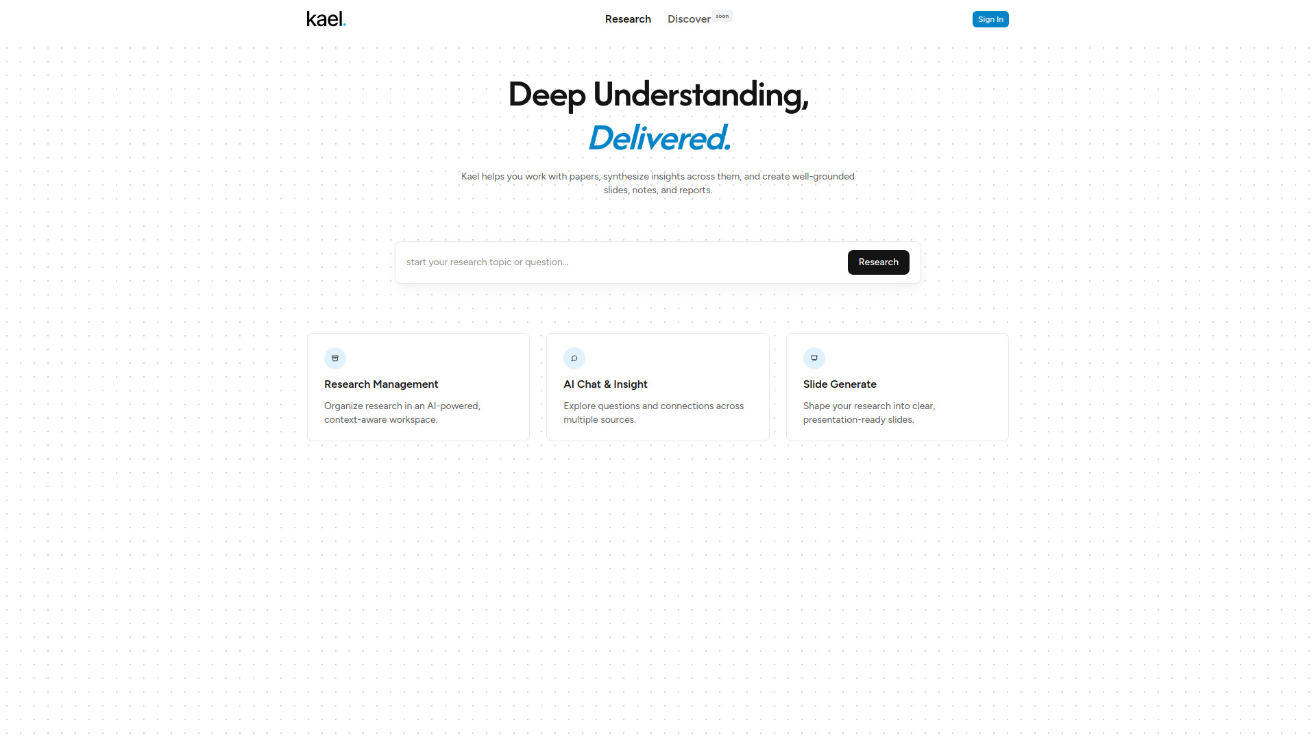 Kael — 用于理解和处理文档的 AI 助手