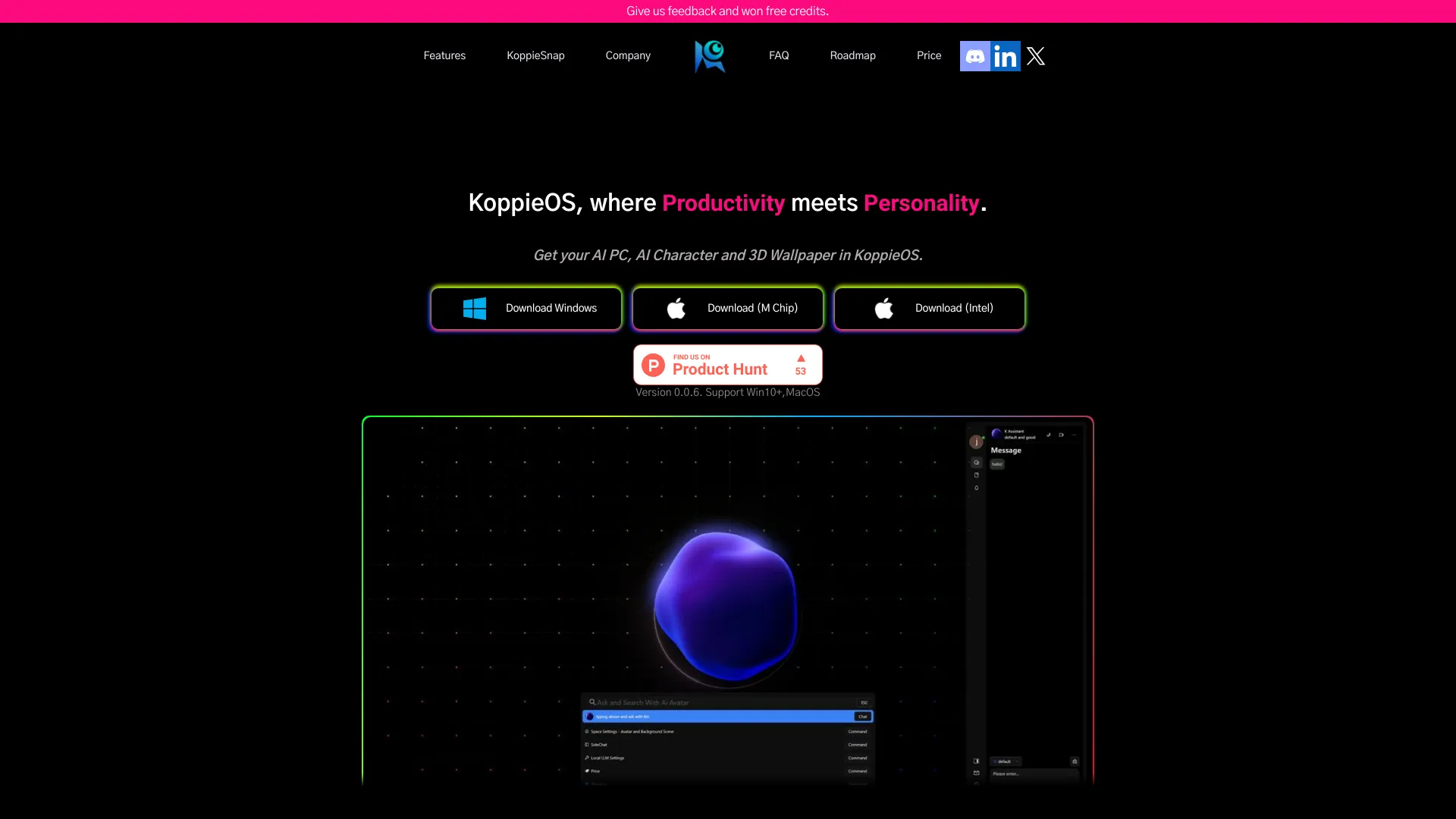 KoppieOS – sua área de trabalho personalizada