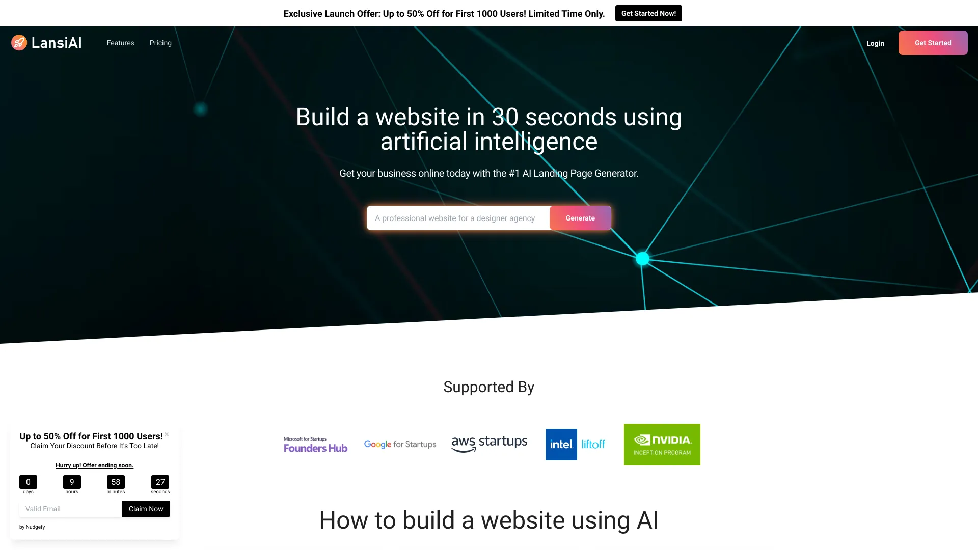 LansiAI Website Builder