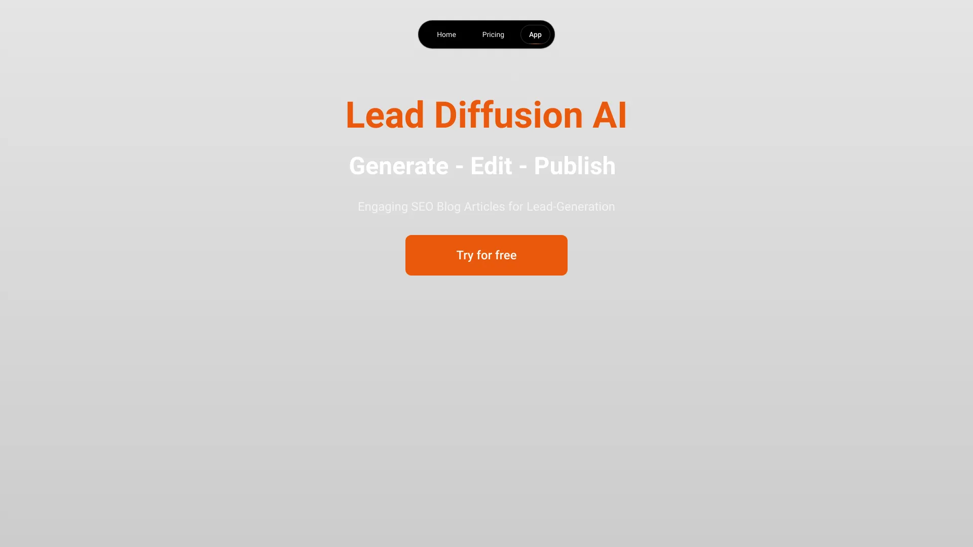 Lead Diffusion AI - 최신 제품 정보, 최신 가격 및 옵션 2025 - GptDemo.Net