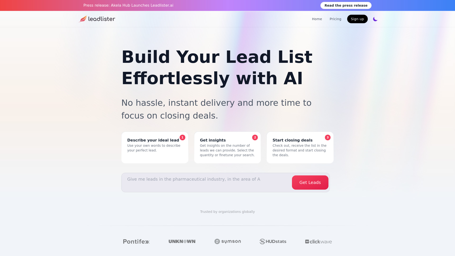 Leadlister