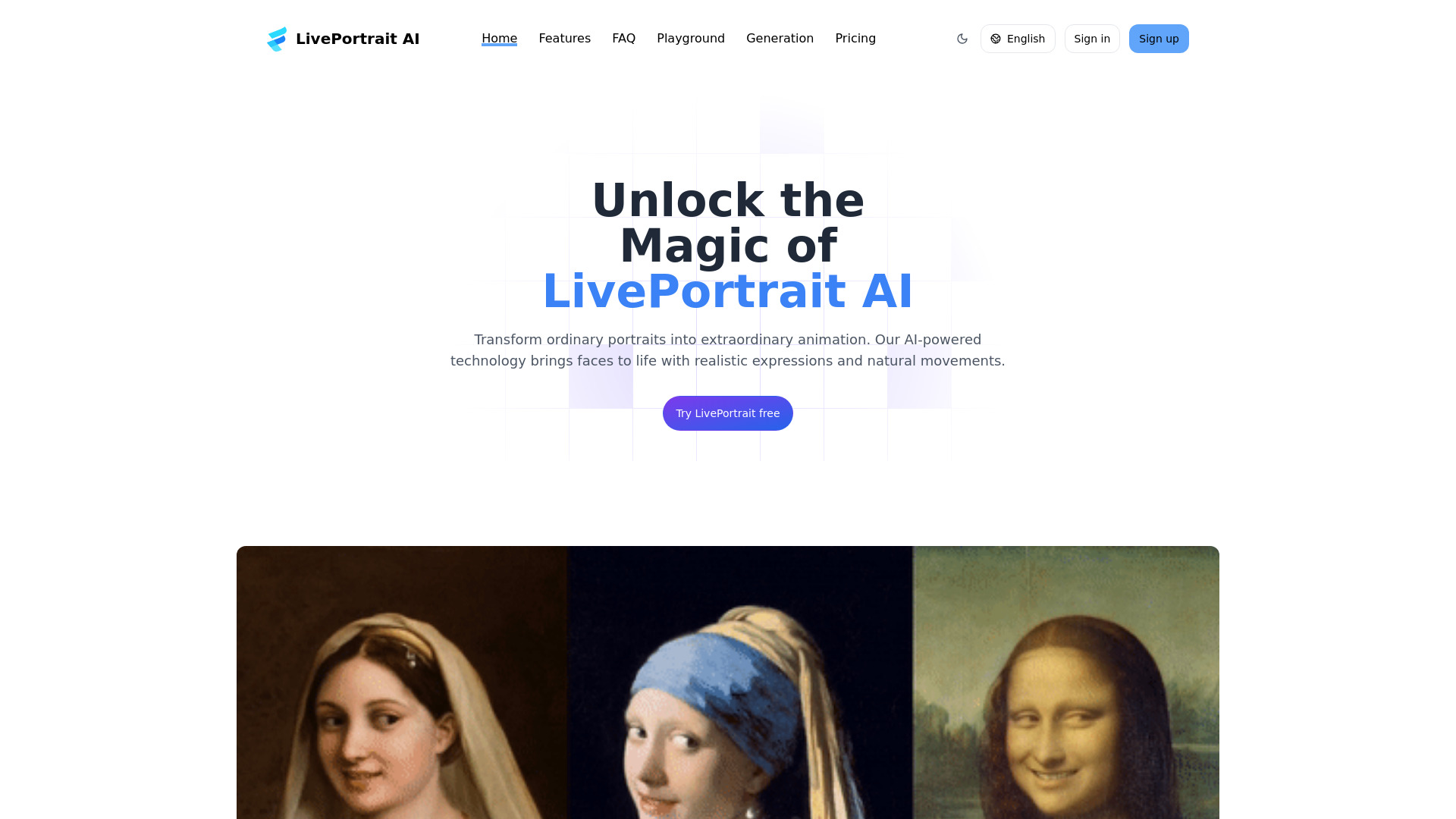 IA do LivePortrait