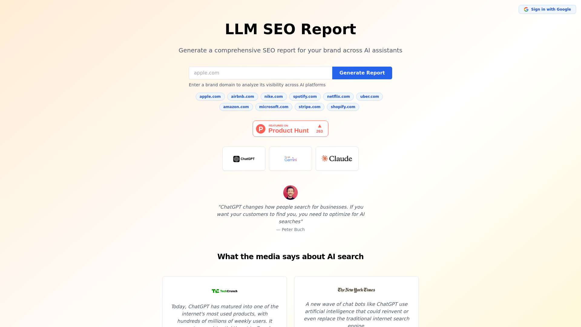 Rapport SEO LLM