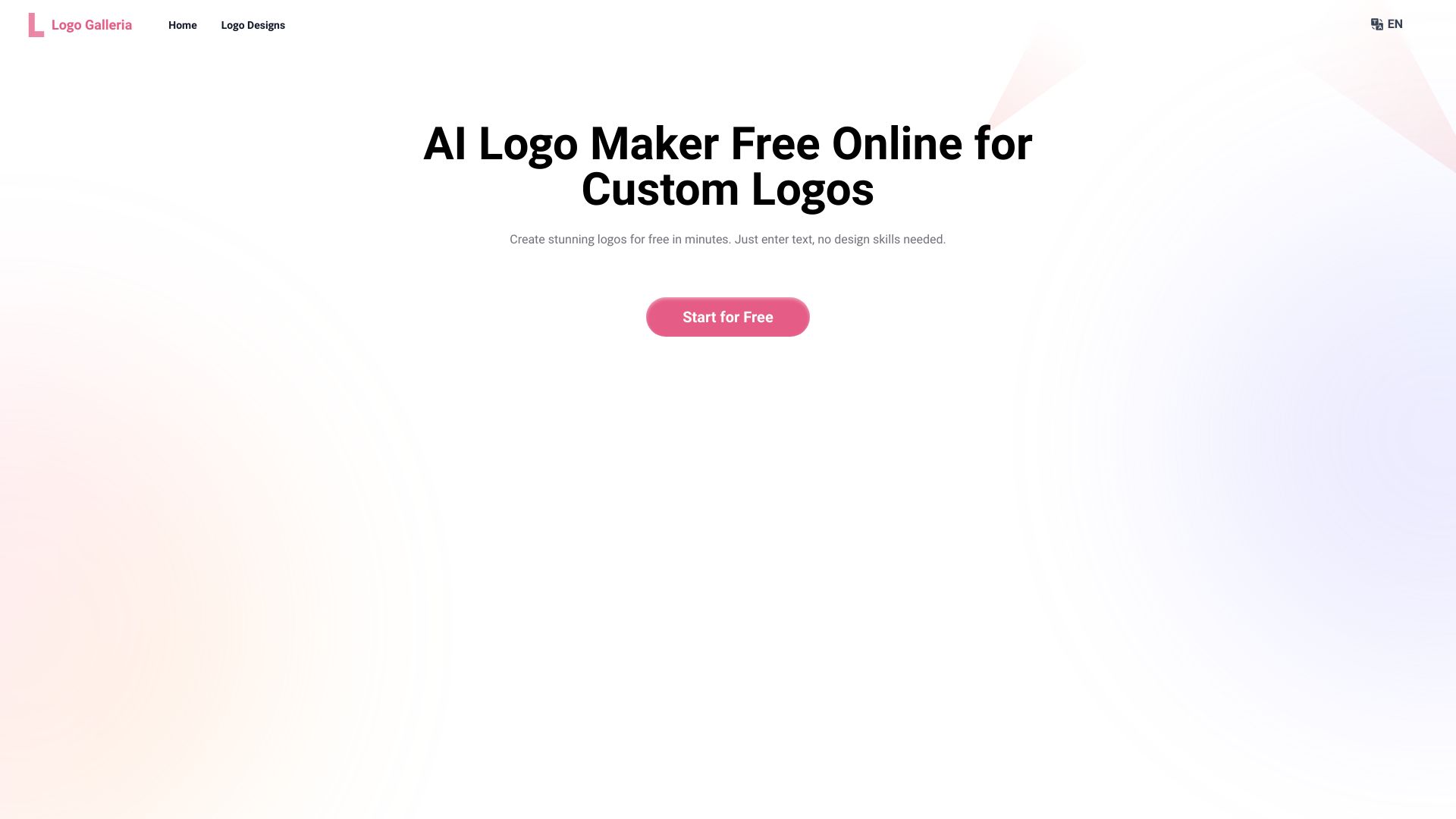 LogoGalleria: Creador de logotipos AI con precisión gratis en línea