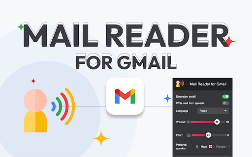 Программа чтения почты для Gmail