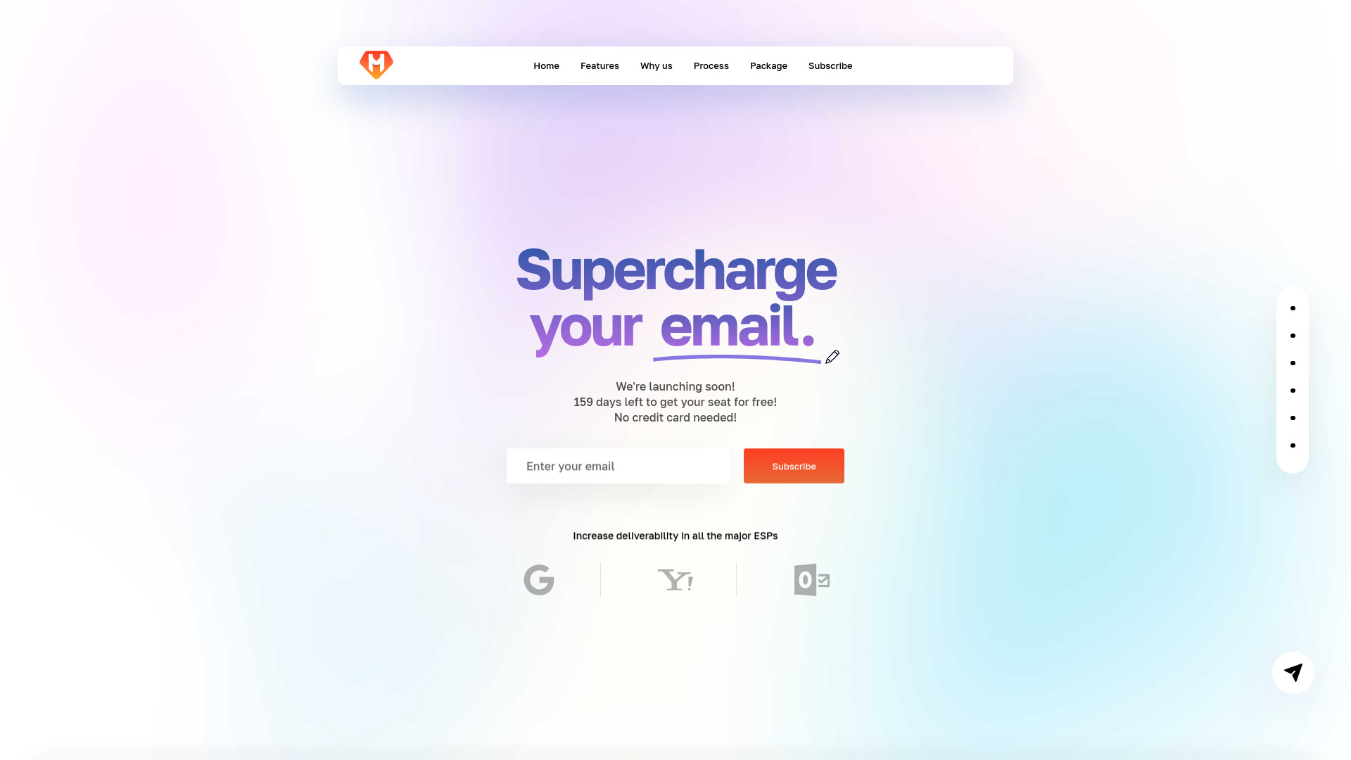 MailHero.ai – aquecimento de e-mail baseado em IA