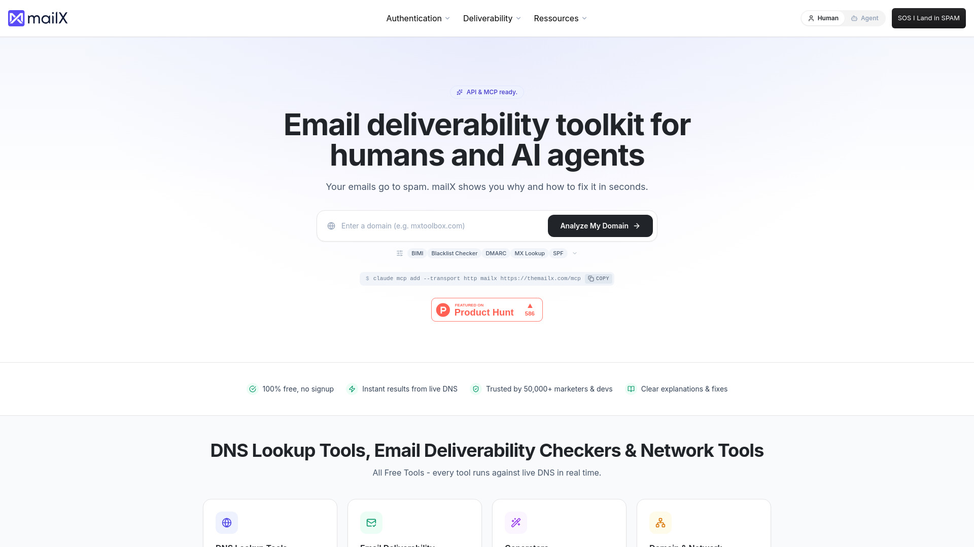 mailX عن طريق mailwarm