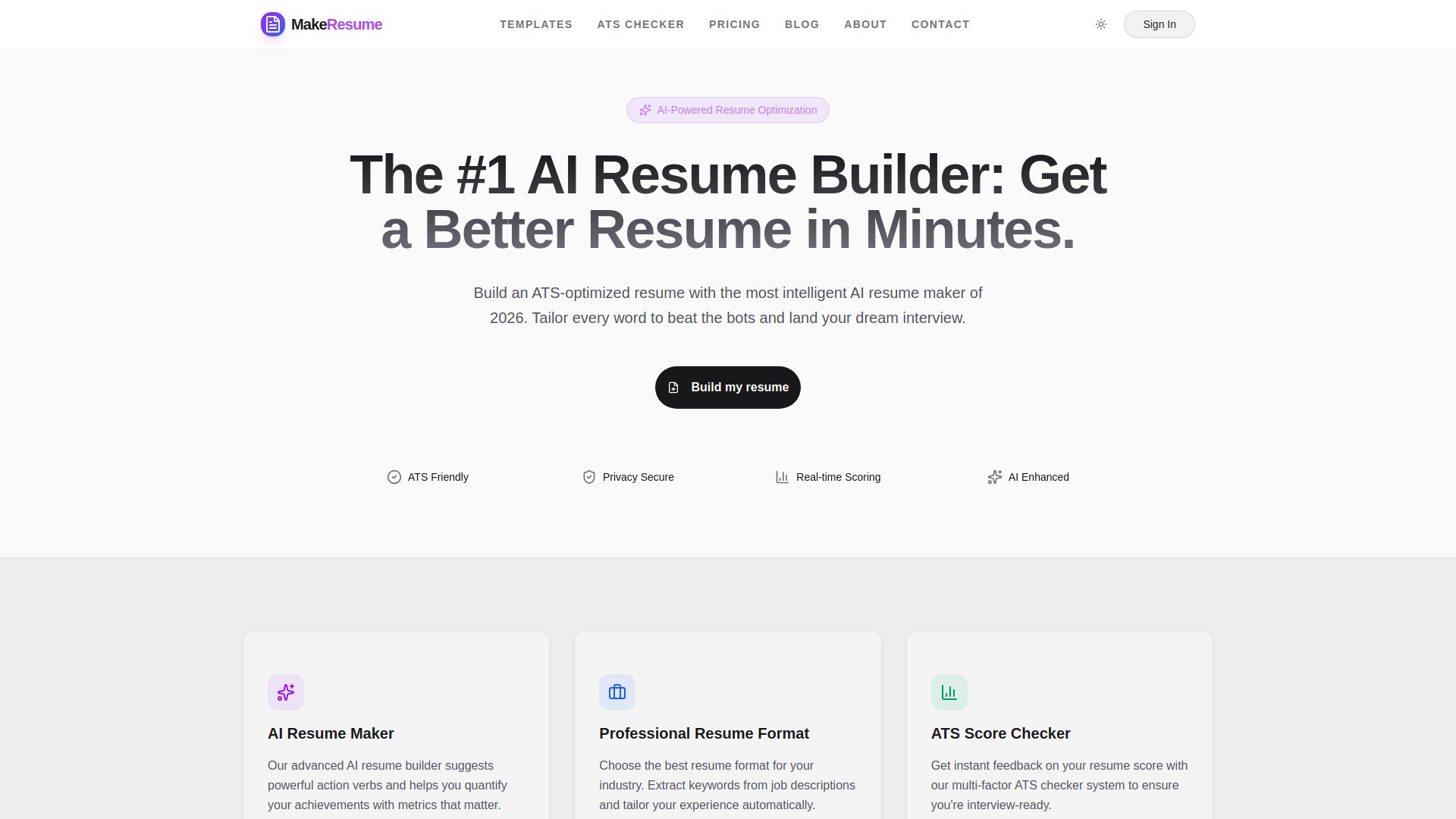 MakeResume
