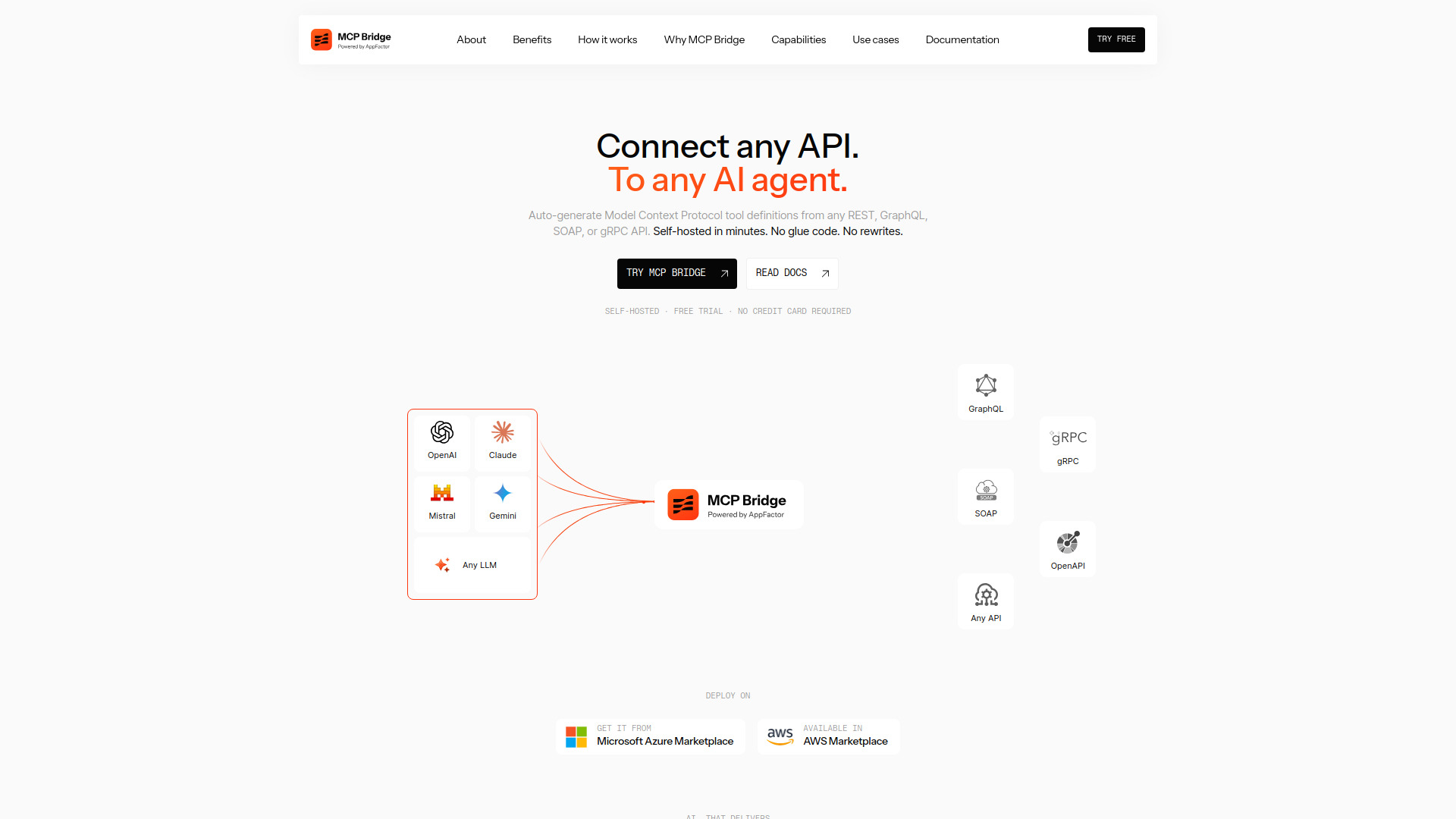 جسر MCP بواسطة Appfactor