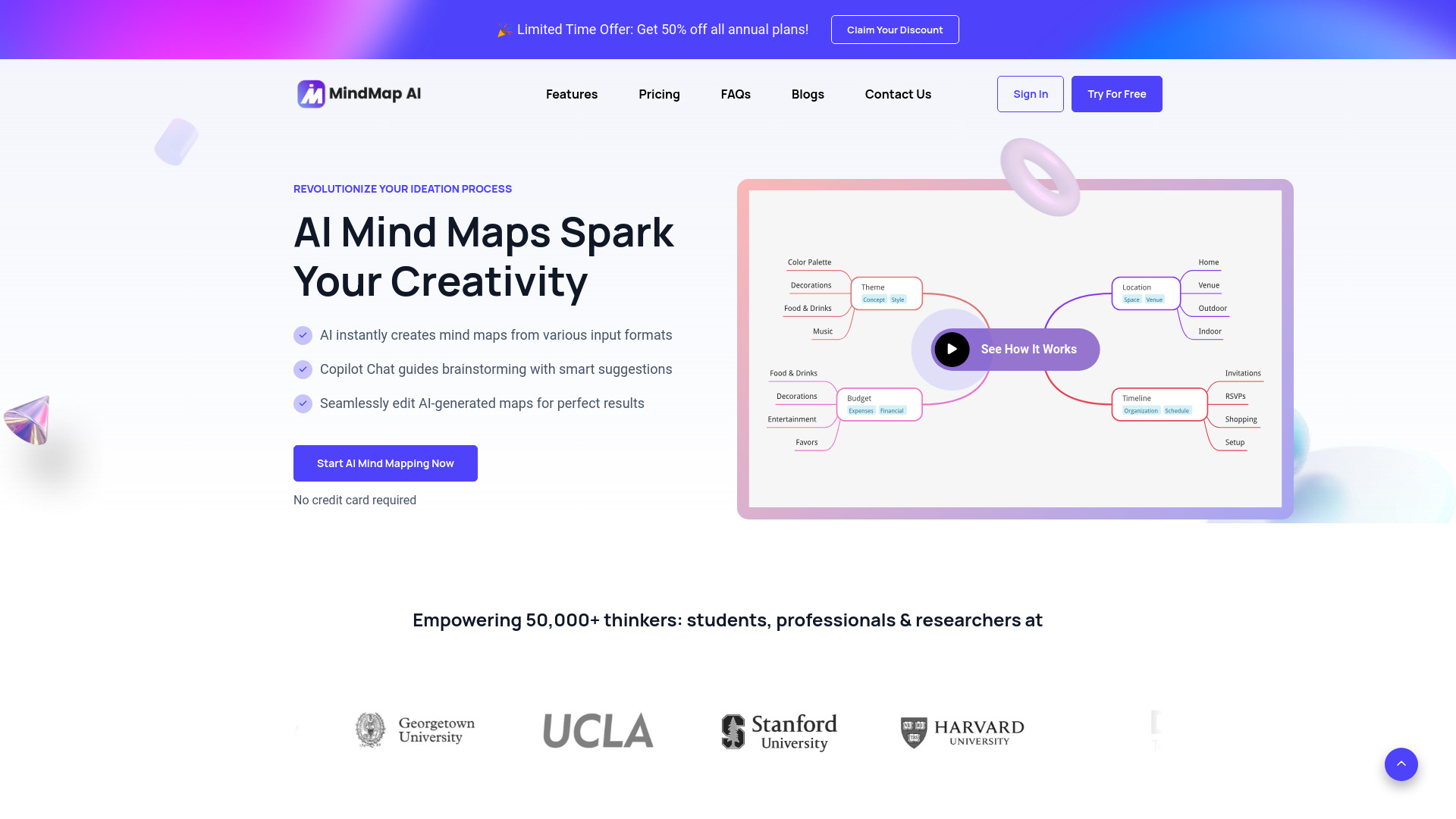 تطبيق MindMap AI