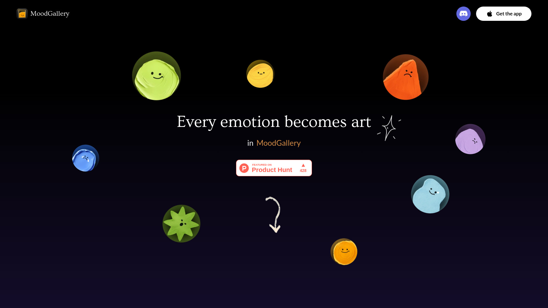MoodGallery: Emotions to art