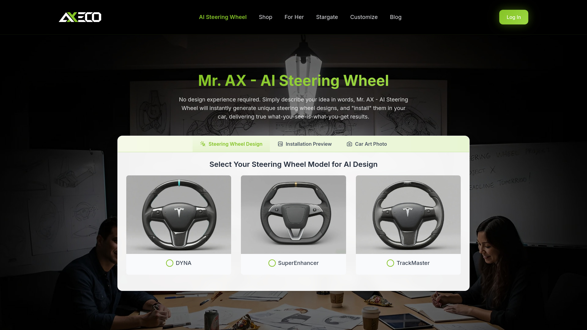 Mr. AX - AI Steering Wheel