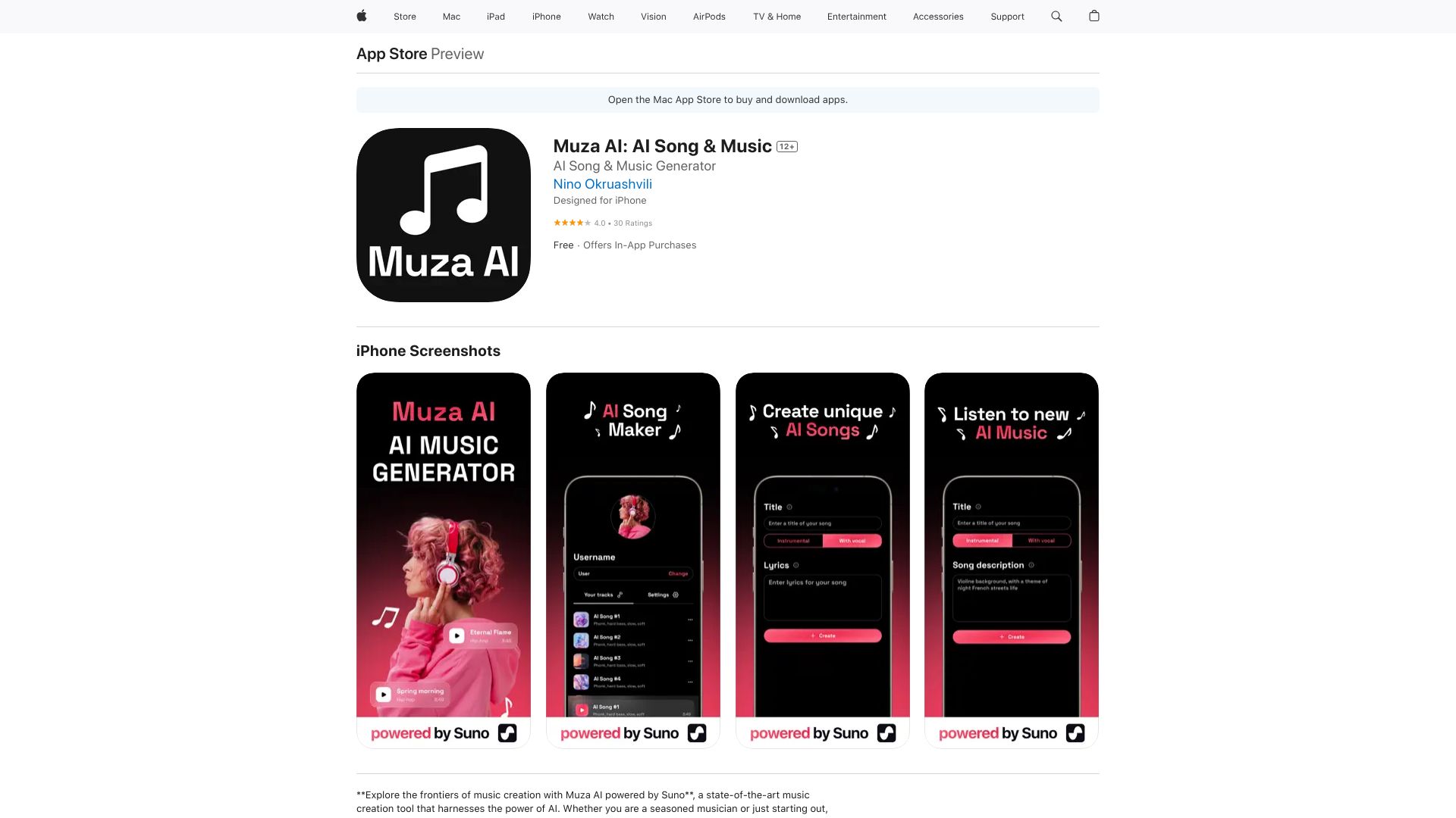 Muza AI: AI Song & Music