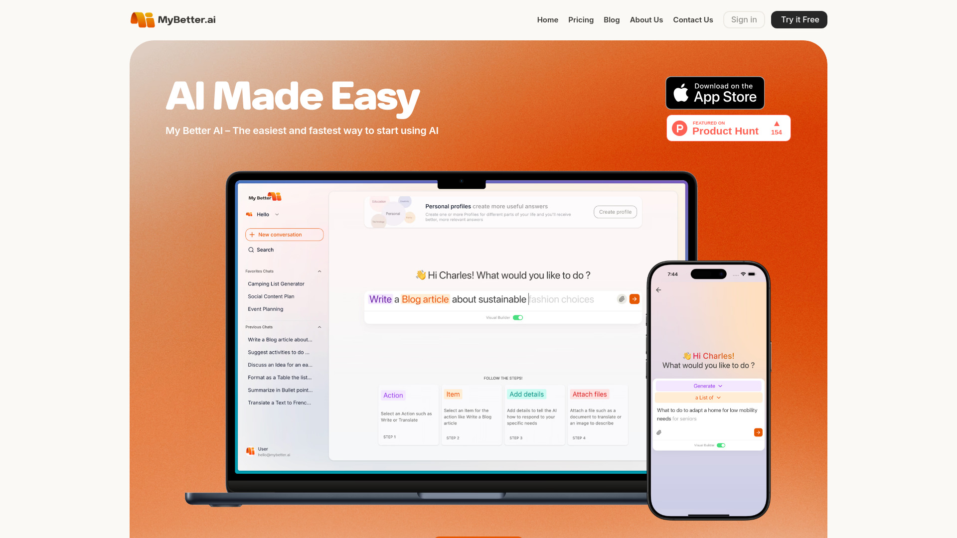My Better AI for iOS