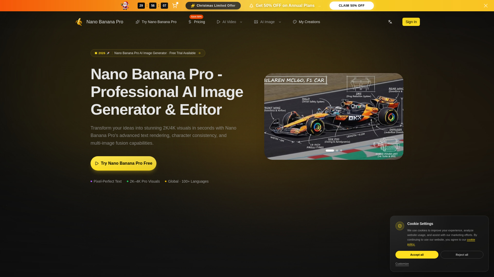 Nano Banana Pro - Professional Free AI Photo Editor