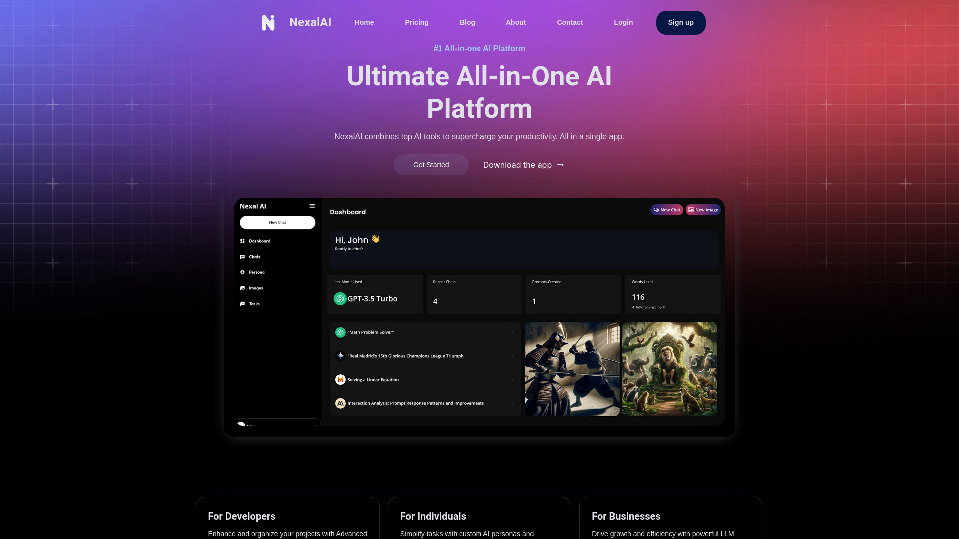 Nexal AI - All In One AI Platform