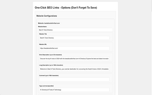 One-Click-SEO-Links