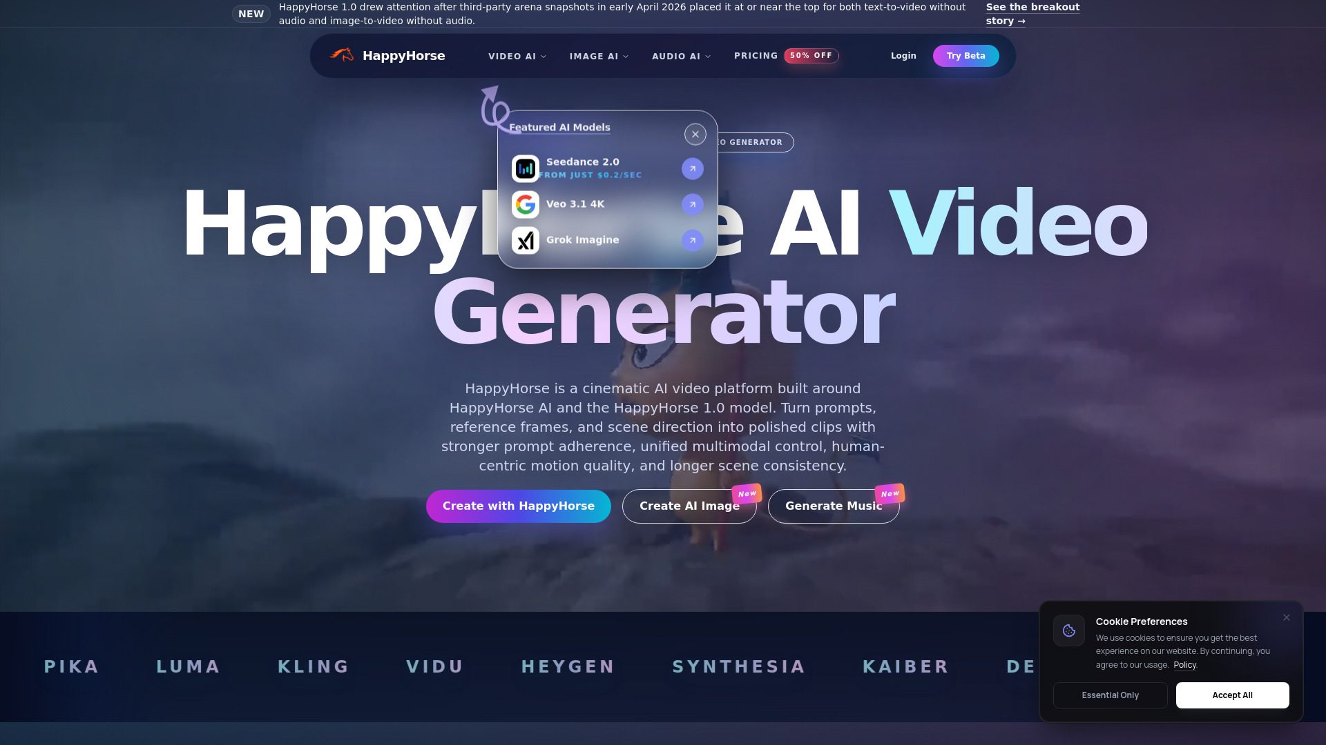 افتح هابي هورس