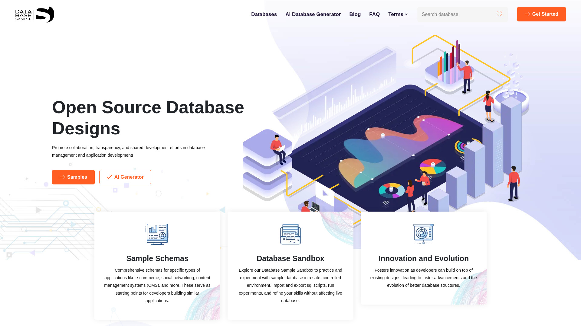 Open Source Database Designs