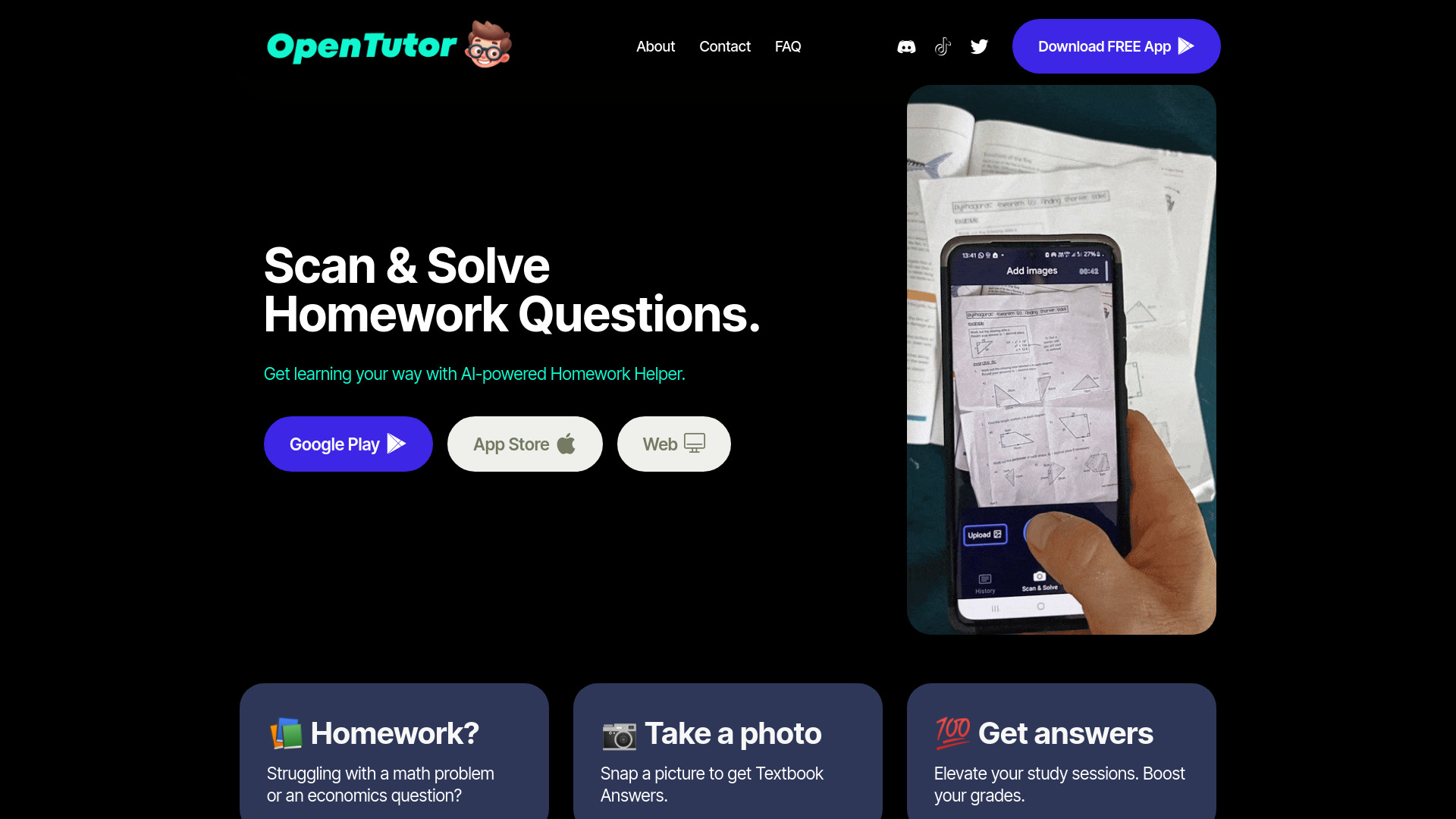 Abrir aplicación de tutor