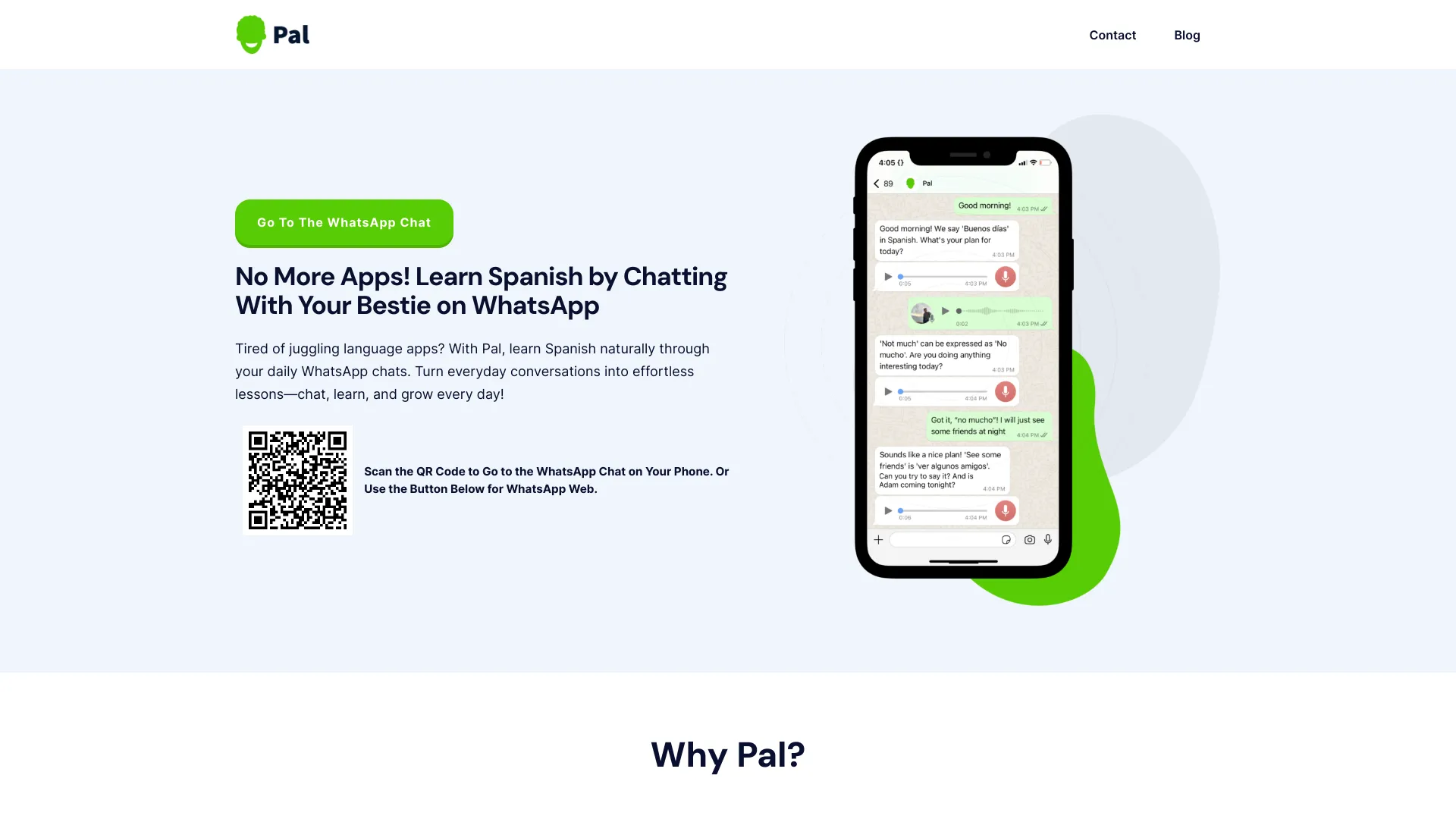 Pal – Spanisch lernen auf WhatsApp