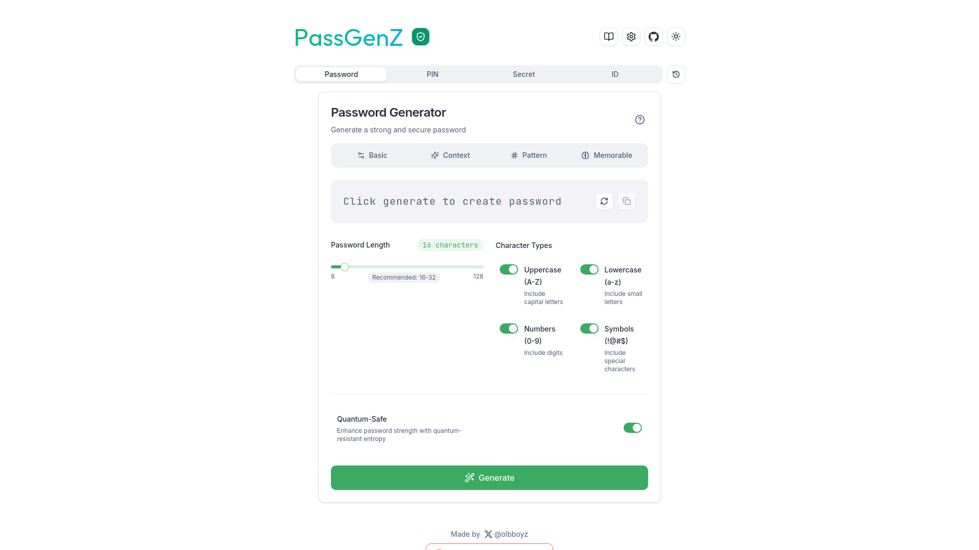 PassGenZ