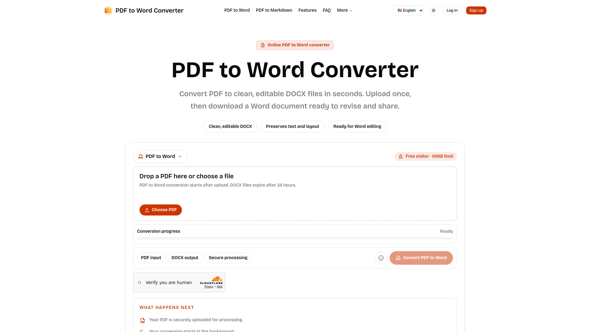 PDF a Word AI