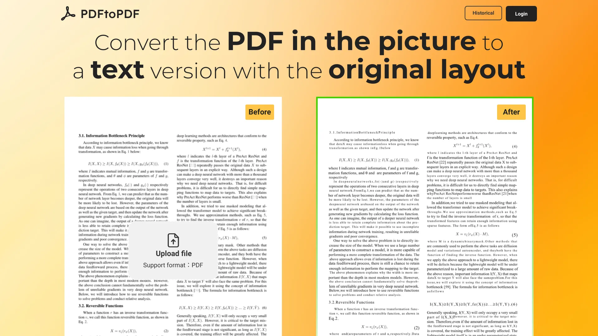 PDF para PDF