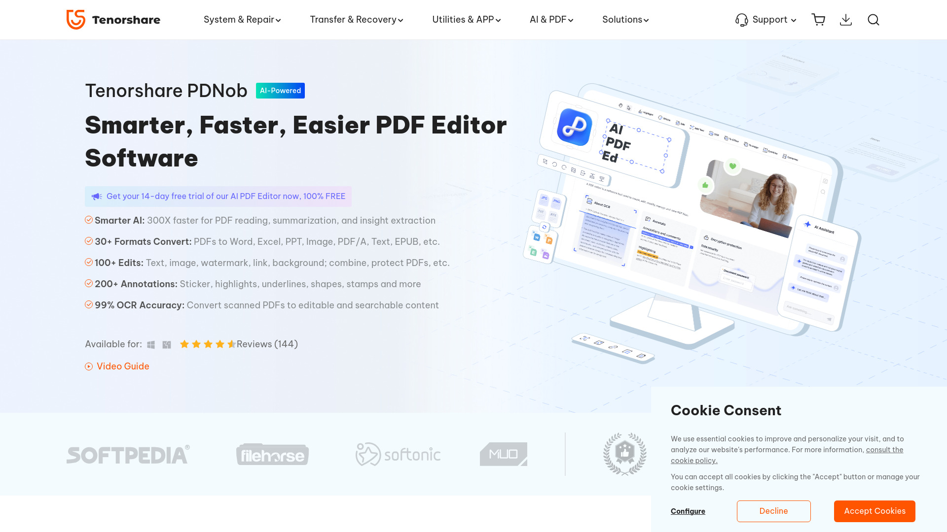 Editor de PDF PDNob