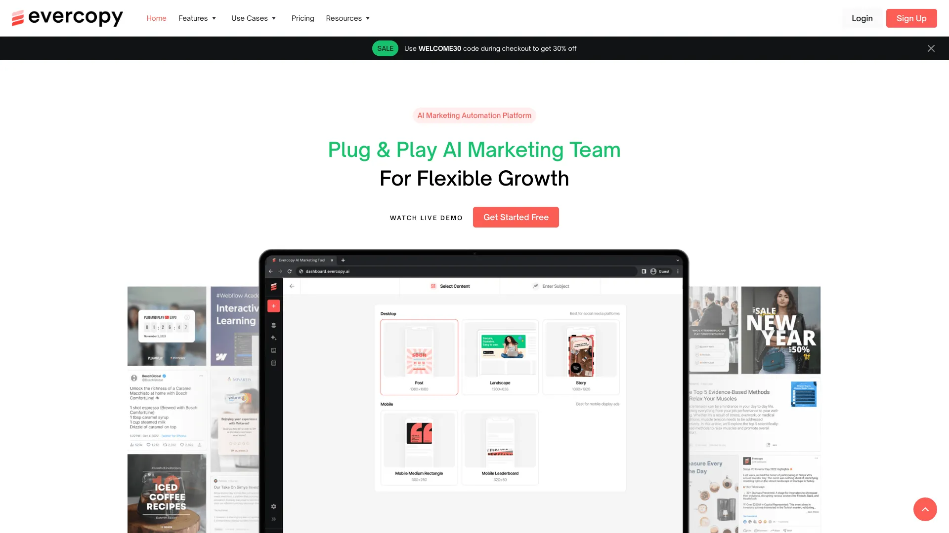 Plug & Play AI Marketing Team