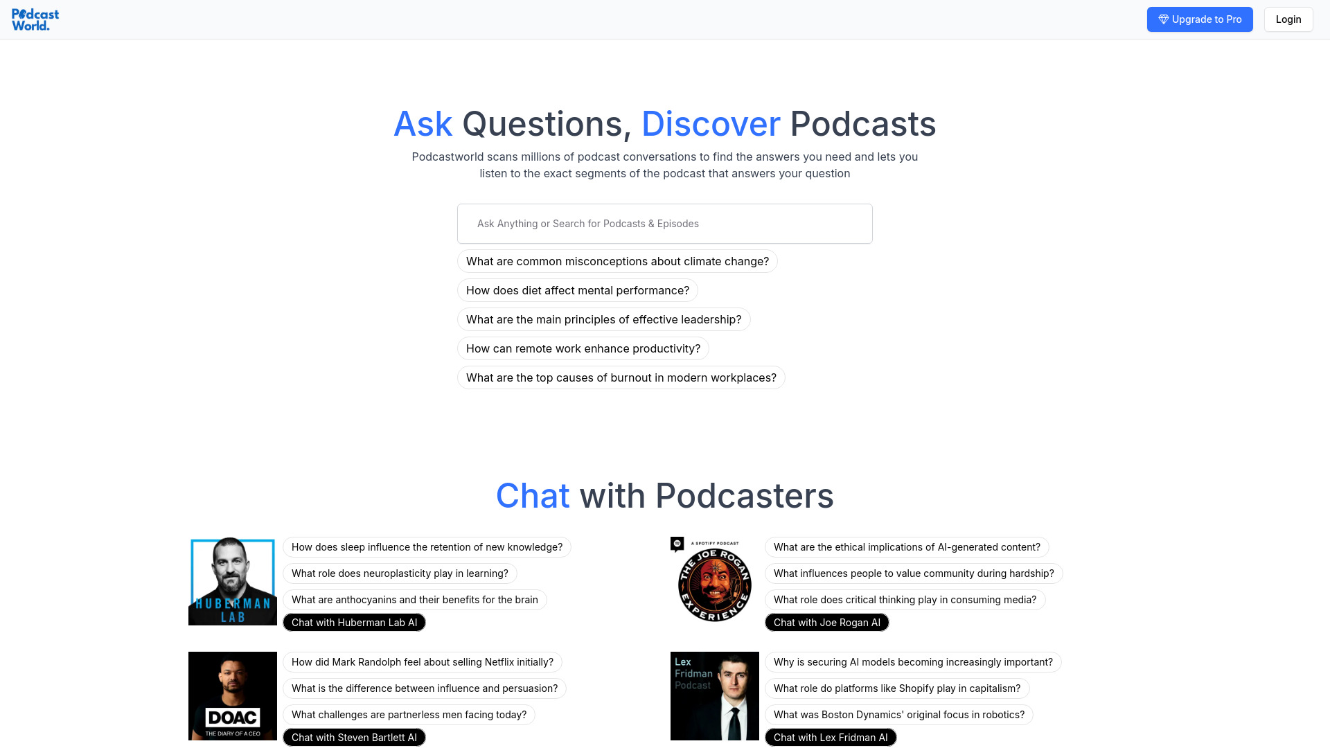 Podcastworld.io- Perplejidad para los podcasts